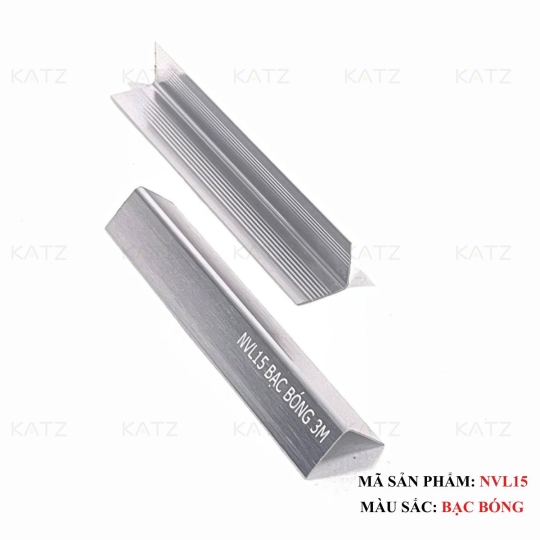 NẸP NHÔM CHỮ V15MM -  NVL15