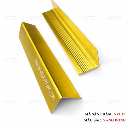 NẸP NHÔM CHỮ V15MM -  NVL15